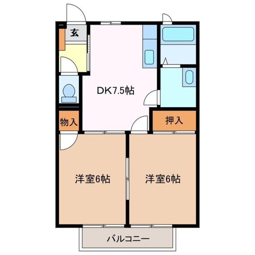間取図 スカイメゾンⅠ