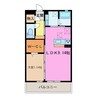 D-room吉津屋町 1LDKの間取り