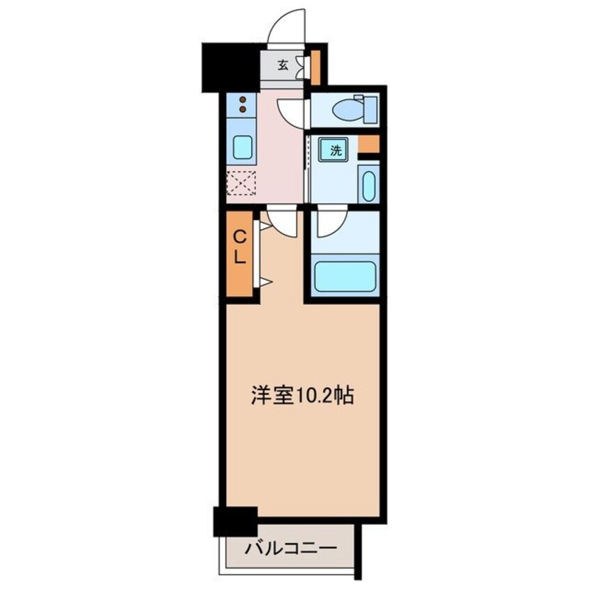 間取図 プレスタンテＫ．Ｓ