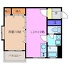 サイレンス上野 1LDKの間取り