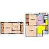 桑名市江場236貸家 4DKの間取り