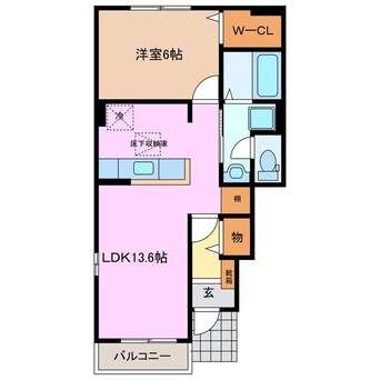 間取図 ベルベル　Ⅱ