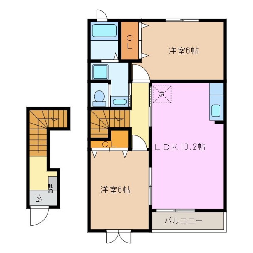 間取図 グランメゾン　Ⅱ