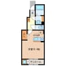 サンライズ川越　Ｂ 1Rの間取り