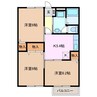 エクセルタウンⅠ 3Kの間取り