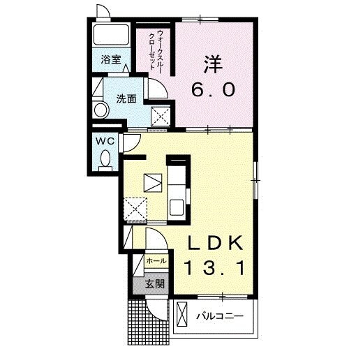 間取り図 フェリーチェ　Ⅰ