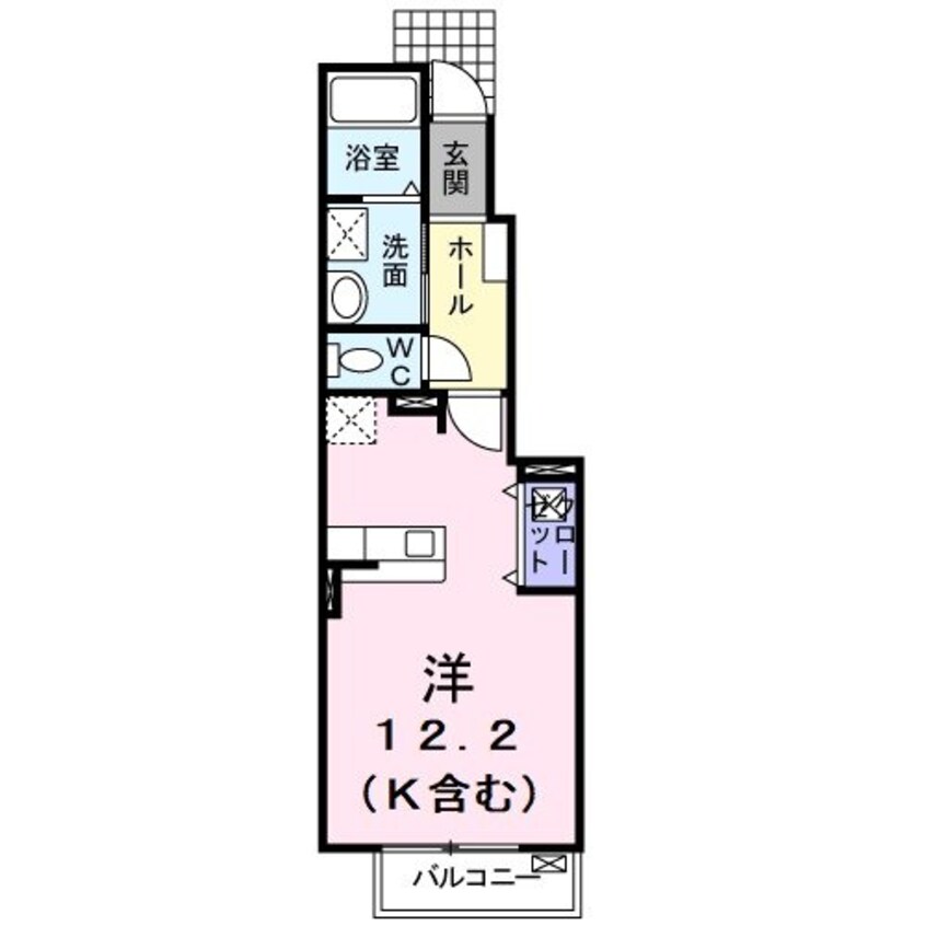 間取図 セレーノキヨ