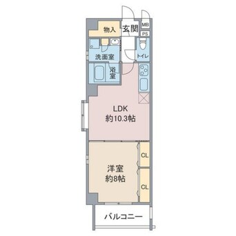 間取図 アヅマヤビル