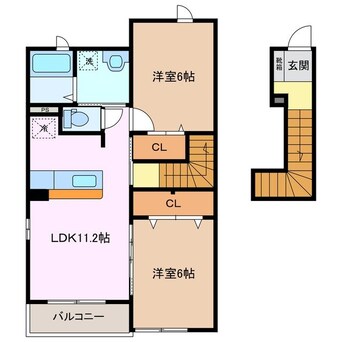 間取図 ロウクワト