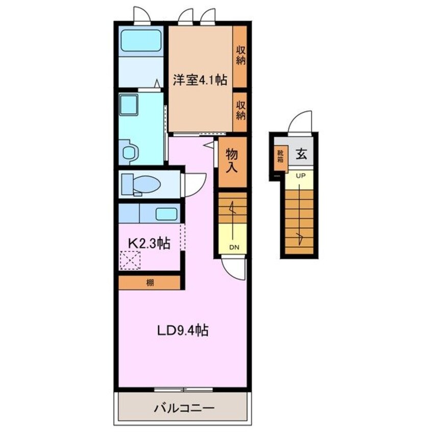 間取図 アプリコット　エム