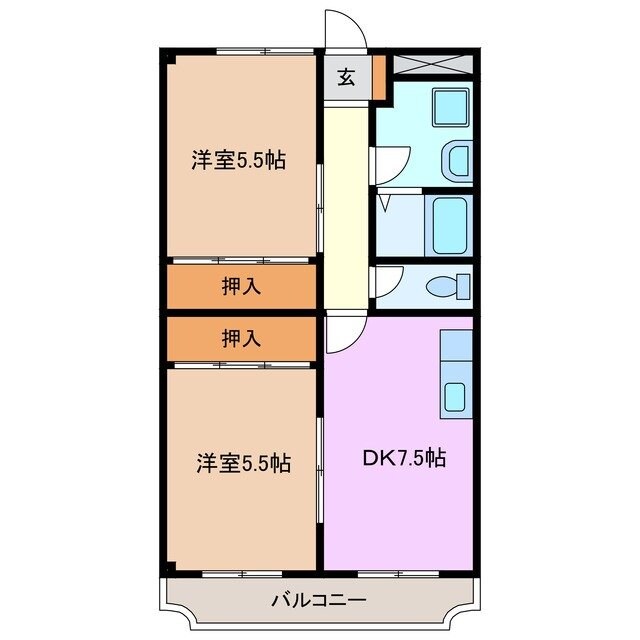 間取り図 アポロパーク