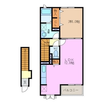間取図 エスポワール花園　Ｃ