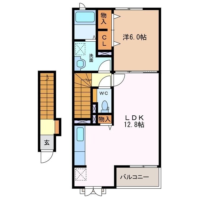 間取り図 エスポワール花園　Ｃ