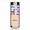 ＳＨＩＮＯＮＯＭＥハイツ 1Kの間取り