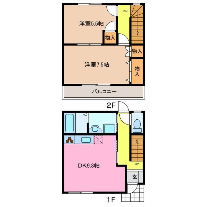 間取図 フォルトゥーナヒルズ　Ｃ棟