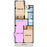 クレストールⅡ 2LDKの間取り