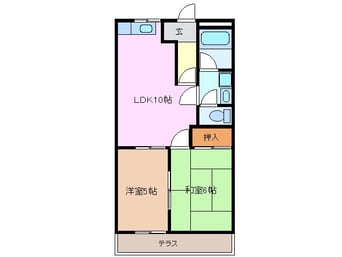 間取図 メゾンクレール