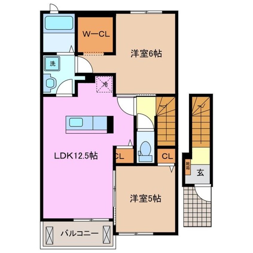 間取図 ハーモニー　Ⅱ