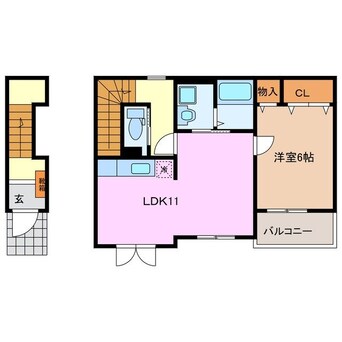 間取図 フランジェルメ