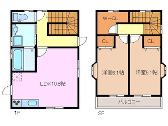 間取図 メゾン・ド・エム　B