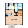 クリークバレー Ｂ 1Rの間取り