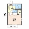 フェアリーランド　Ｂ棟 1Kの間取り