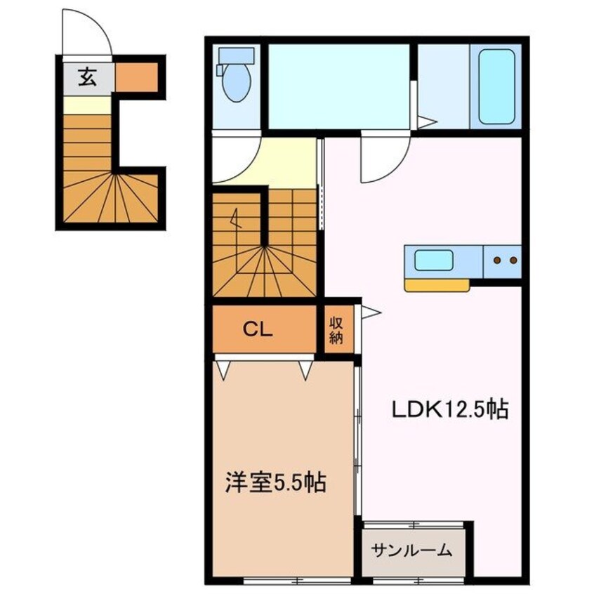 間取図 MYカメリア