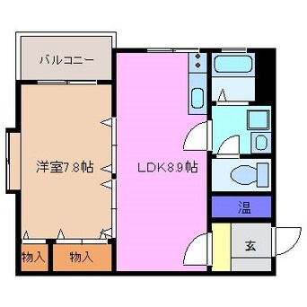 間取図 サイレンス上野