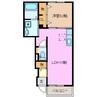エスペランサⅡ 1LDKの間取り