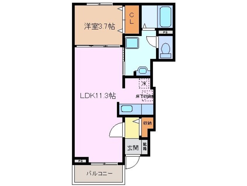 間取図 レジデンス　カメリア