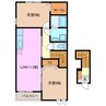 ルーチェ 2LDKの間取り
