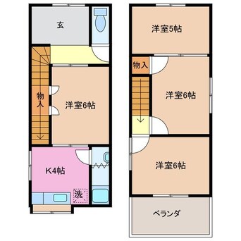 間取図 富田一色町リノベハウス