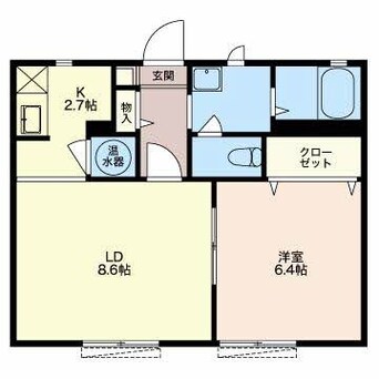 間取図 スイレン Ａ