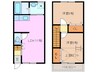 メゾネ・ヨーワ 2LDKの間取り