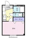 スペランツァⅡ 1Kの間取り