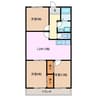 ボヌールシャトー 3LDKの間取り