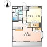 コンフォール 1LDKの間取り