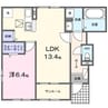 ジェルメ８６ 1LDKの間取り