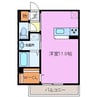 レガーレ　ドゥーエ 1Rの間取り