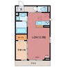 アサヒエステート 1LDKの間取り
