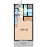 コスモス 1Rの間取り