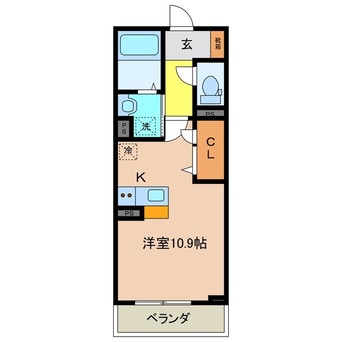 間取図 クレールリバー