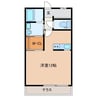 エステート川崎C棟 1Rの間取り