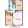 ピアチェーレ　C 2LDKの間取り
