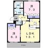 ウエルシード 2LDKの間取り
