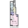 オリヴェート　Ｂ 1Rの間取り