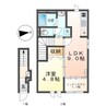 パティオ 1LDKの間取り
