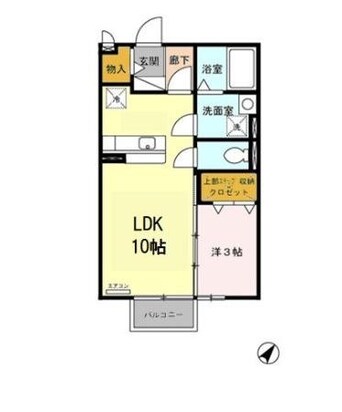 間取図 ポートサイド カクサン