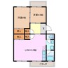 江場ハイツ 2LDKの間取り