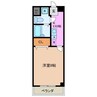 サニーヒルズあい 1Kの間取り